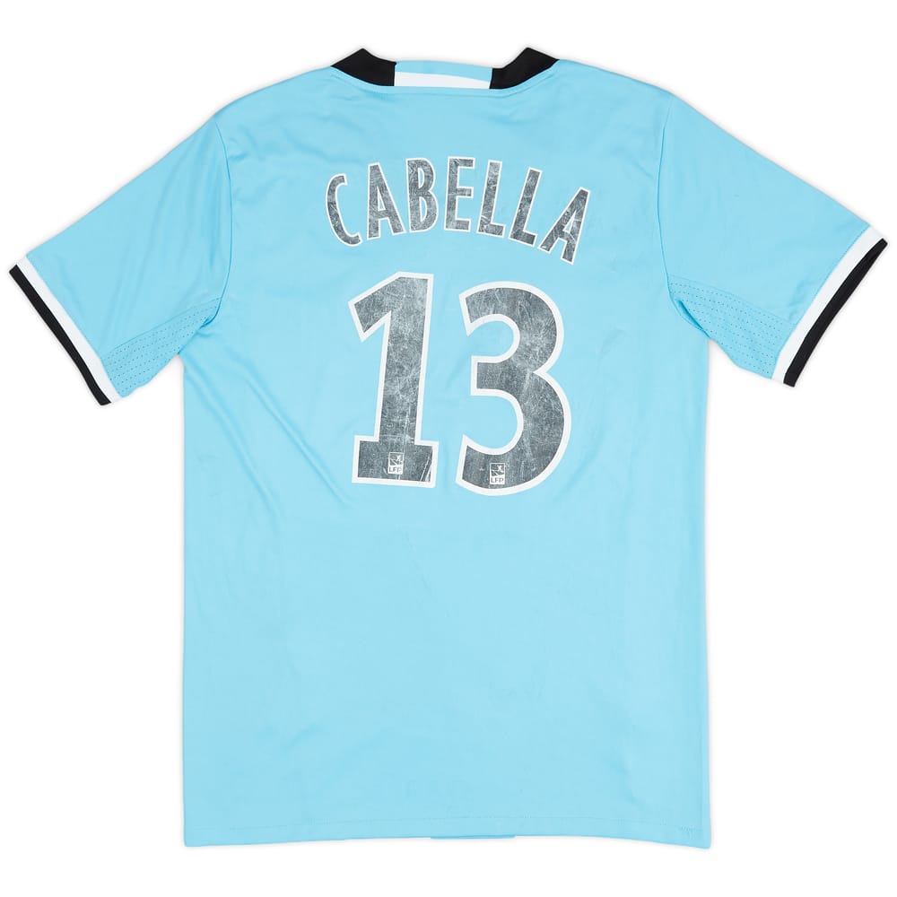 2016-17 Olympique Marseille Third Shirt Cabella #13 - 4/10 - (S)