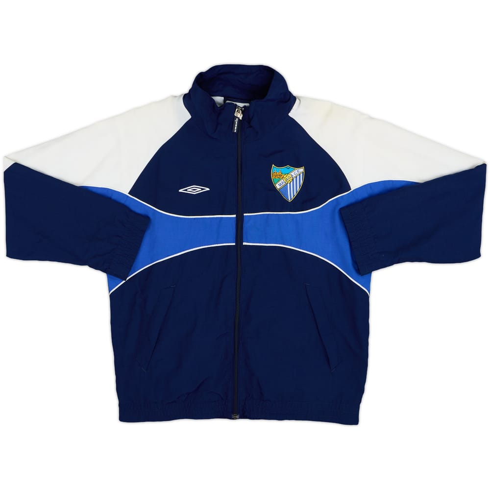 2001-02 Malaga Umbro Track Jacket - 7/10 - (L.Boys)