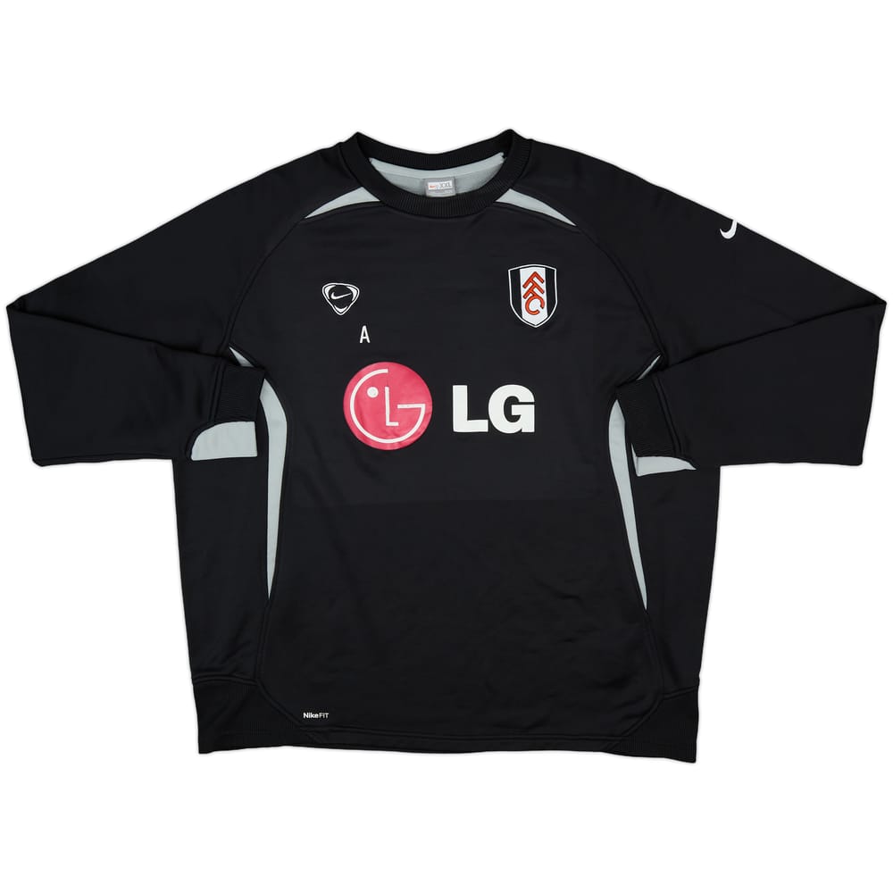 2008-09 Fulham Staff Issue Nike Sweat Top 'A' - 6/10 - (XXL)