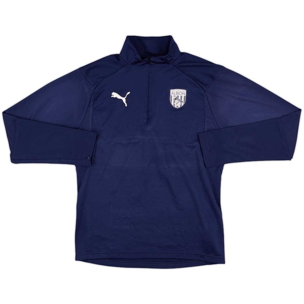2018-19 West Brom Puma 1/4 Zip Drill Top - 5/10 - (S)