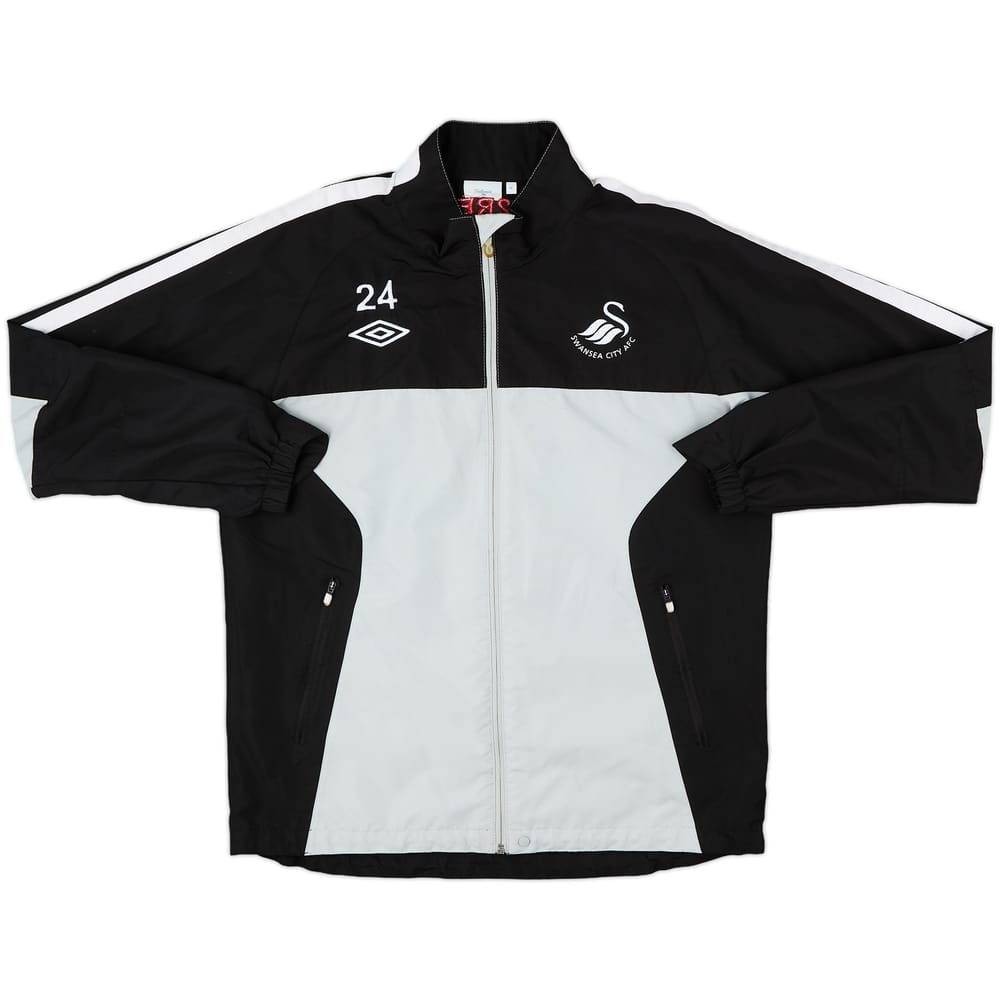 2010-11 Swansea City Player Issue Umbro Rain Jacket #24 (J.Allen) - 7/10 - (M)