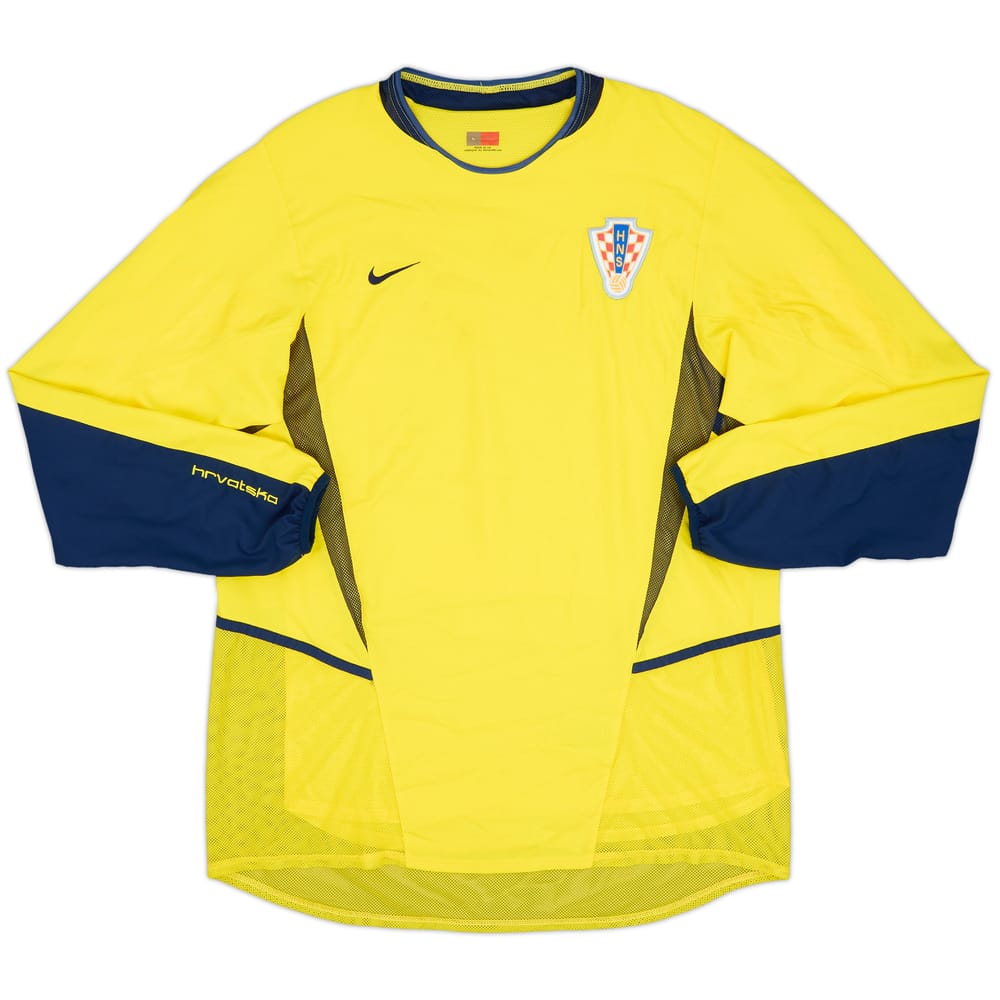 2002-03 Croatia Player Issue GK Shirt - 8/10 - (L)
