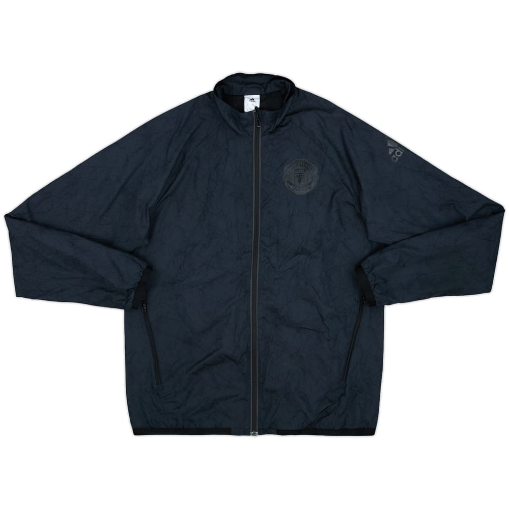 2016-17 Manchester United adidas Track Jacket - 8/10 - (M)