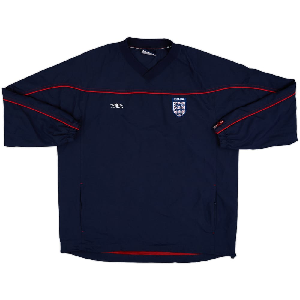2000-02 England Umbro Drill Top - 10/10 - (L)
