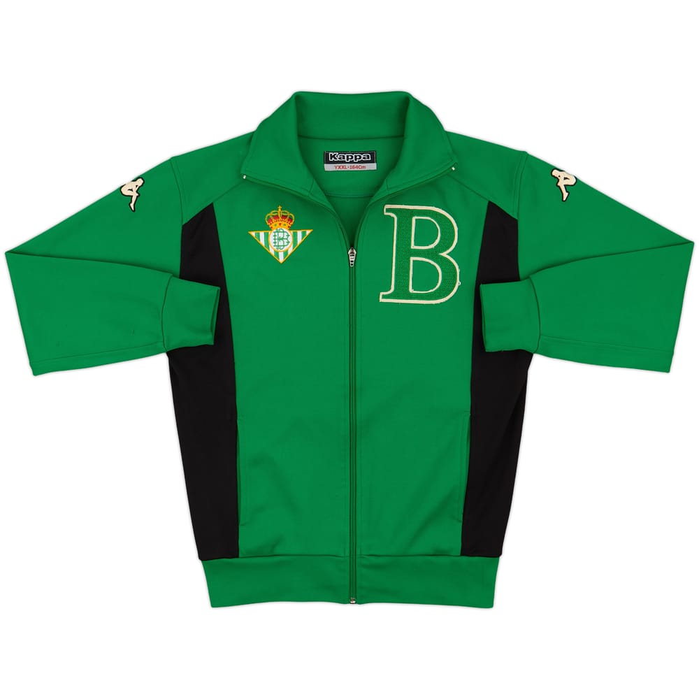 2005-06 Real Betis Kappa Track Jacket - 7/10 - (XL.Boys)