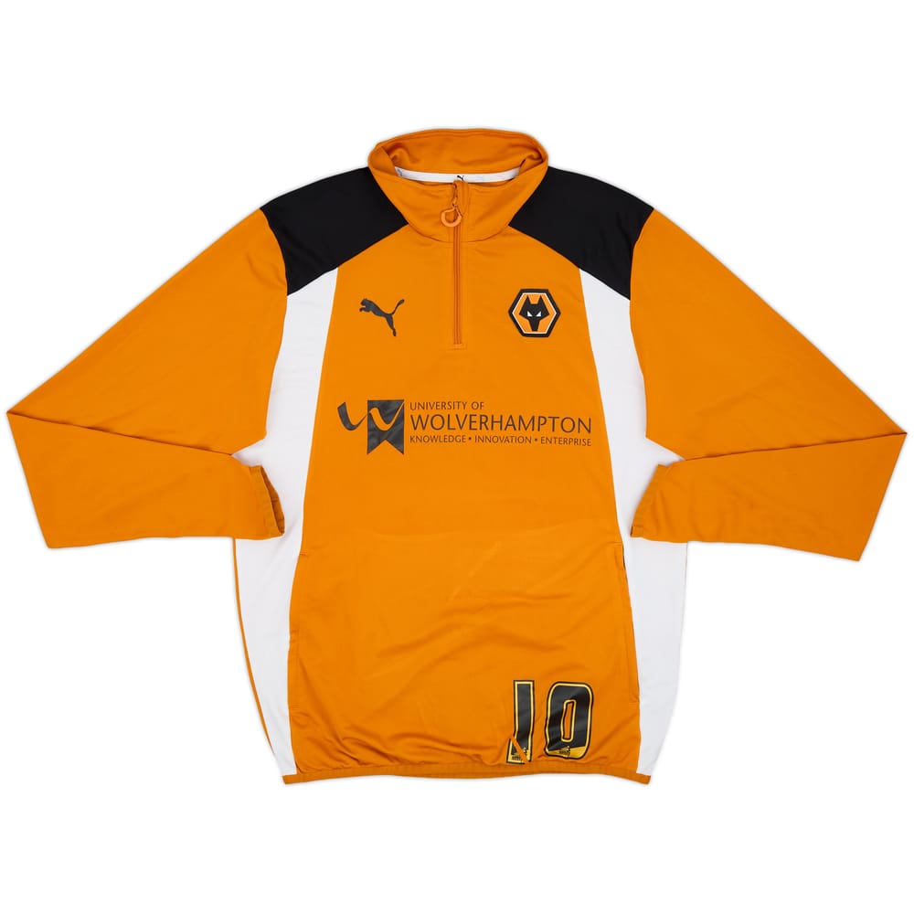 2016-17 Wolves Player Issue Puma 1/4 Zip Drill Top #10 - 7/10 - (L)