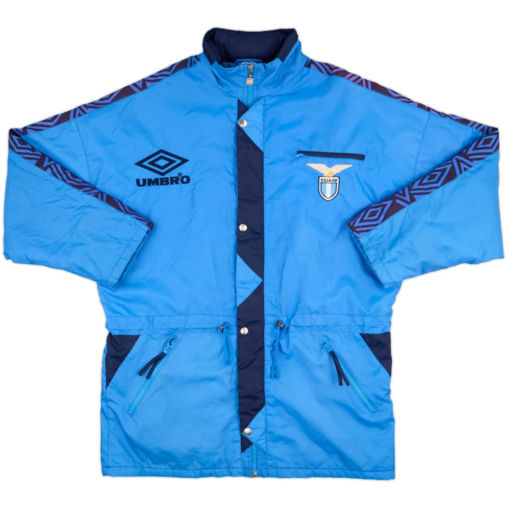 1995-96 Lazio Umbro Padded Bench Coat - 8/10 - (XL)