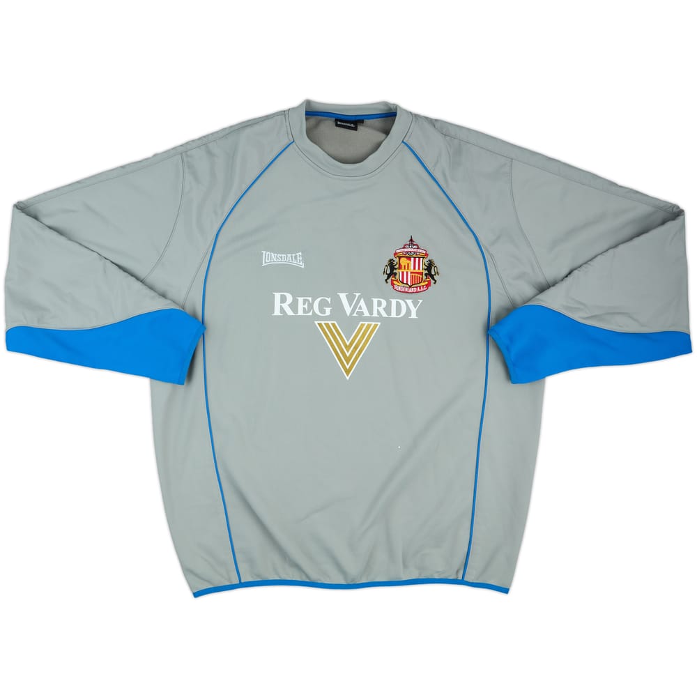 2005-06 Sunderland Lonsdale Sweat Top - 8/10 - (XXL)