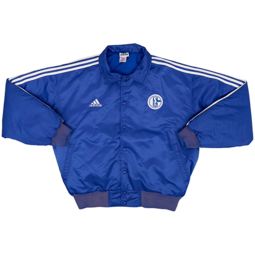 1999-00 Schalke adidas Bomber Jacket - 8/10 - (XL)