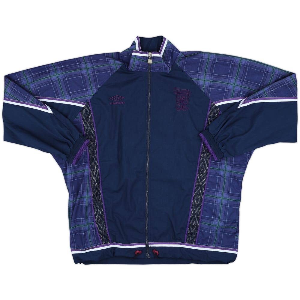 1994-96 Scotland Umbro Track Jacket - 8/10 - (XL)