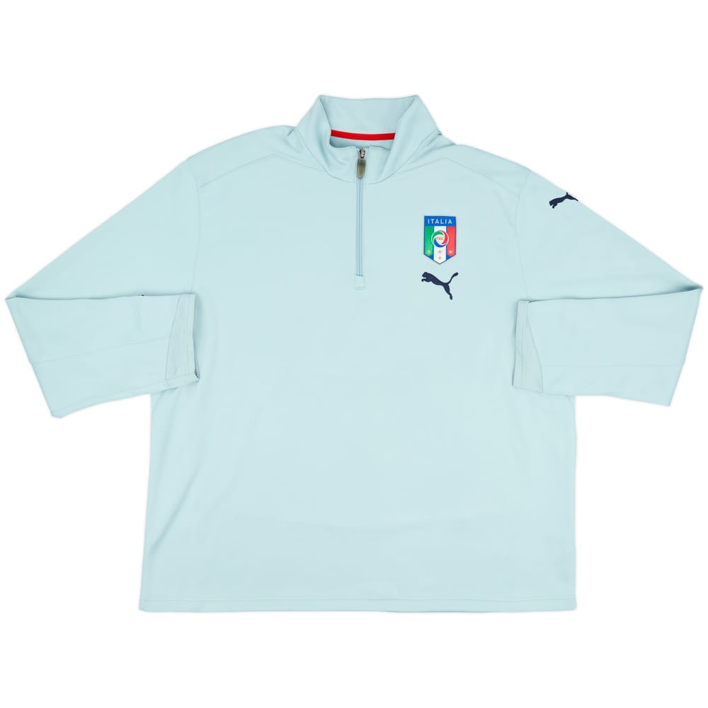 2008-09 Italy Puma 1/4 Zip Drill Top - 8/10 - (XXL)