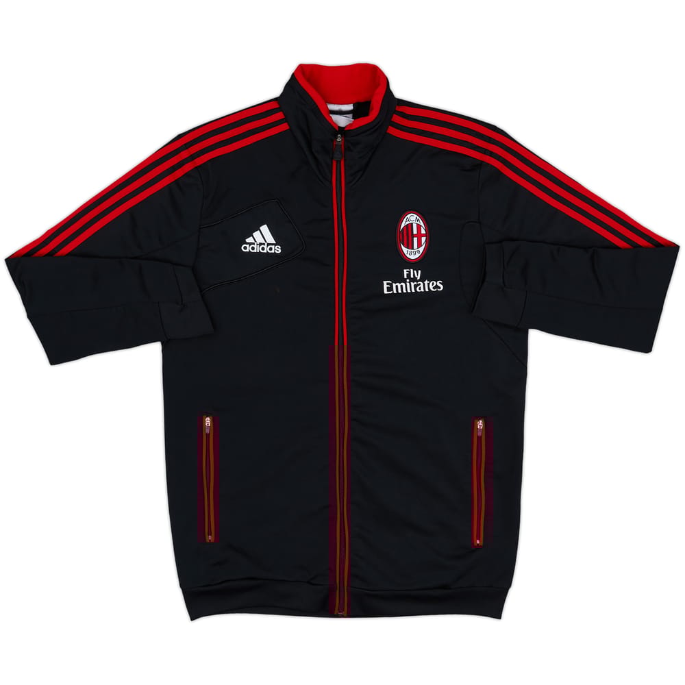 2012-13 AC Milan adidas Track Jacket - 9/10 - (M)