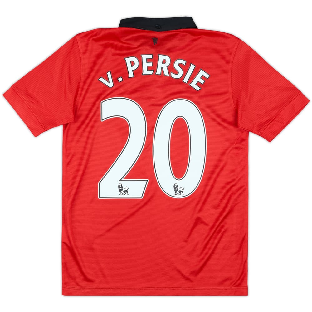 2013-14 Manchester United Home Shirt v.Persie #20 - 6/10 - (L.Boys)