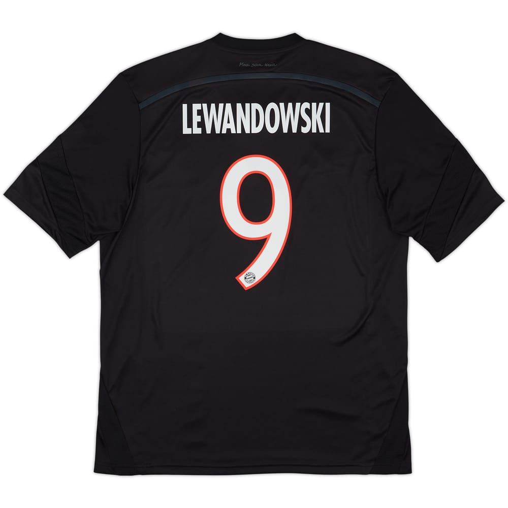 2014-15 Bayern Munich Third Shirt Lewandowski #9 - 9/10 - (L)