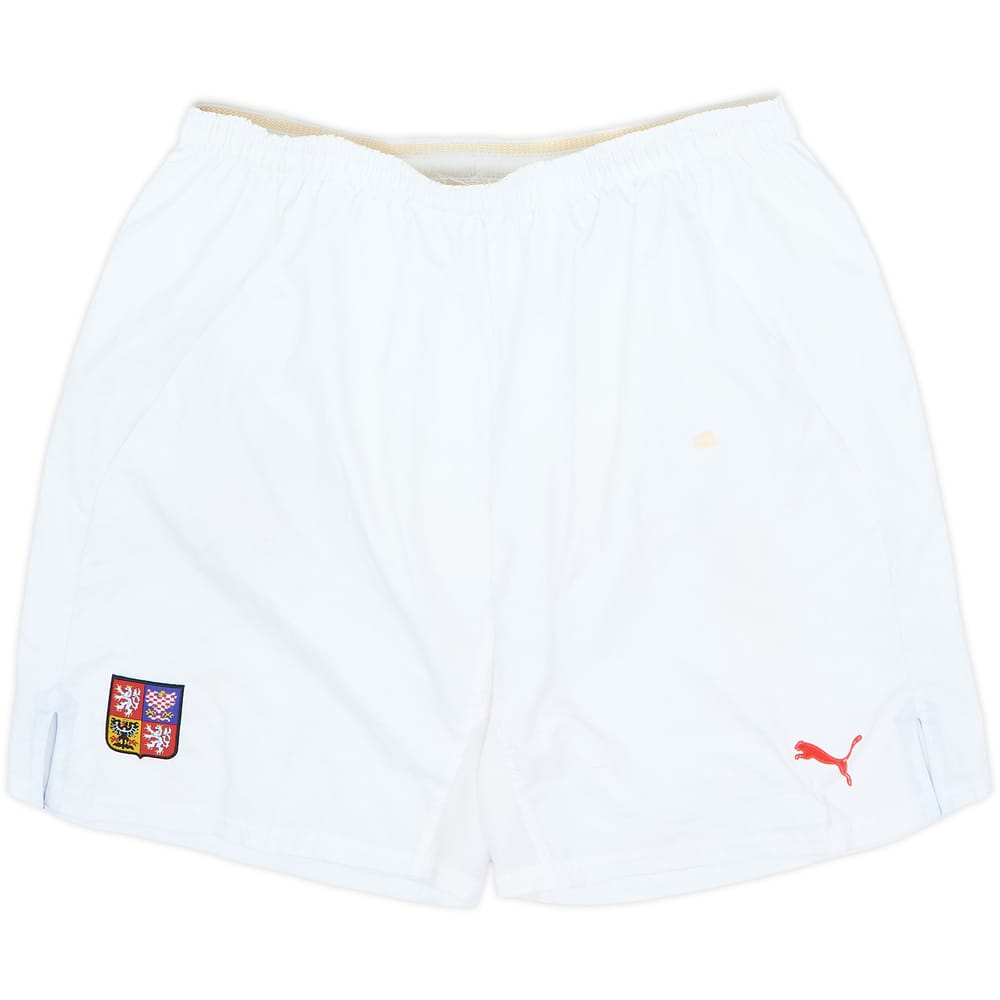 2000-02 Czech Republic Home Shorts - 5/10 - (M)