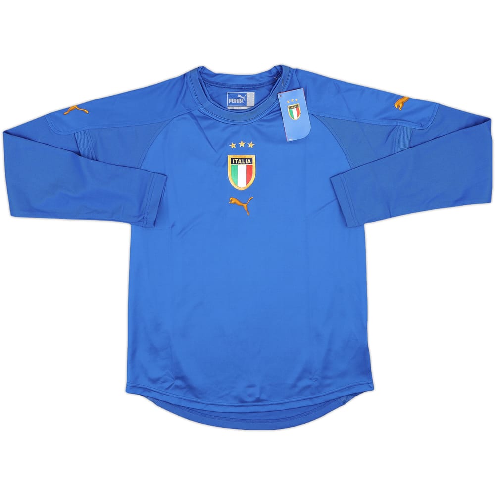 2004-06 Italy Home L/S Shirt (Women's M)