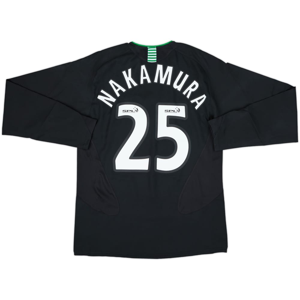 2005-07 Celtic Third L/S Shirt Nakamura #25 (S)