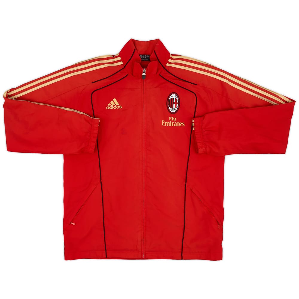 2010-11 AC Milan adidas Track Jacket - 8/10 - (L)