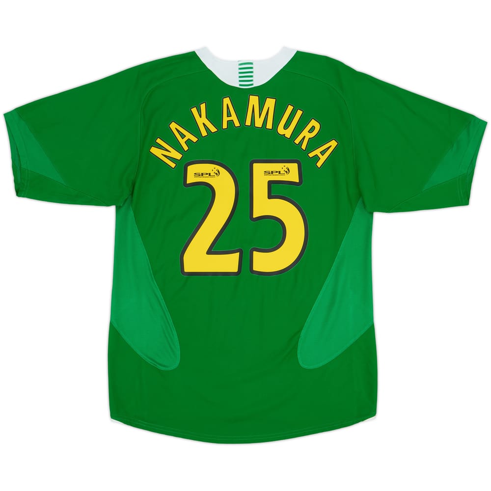 2005-06 Celtic Away Shirt Nakamura #25 - 4/10 - (M)