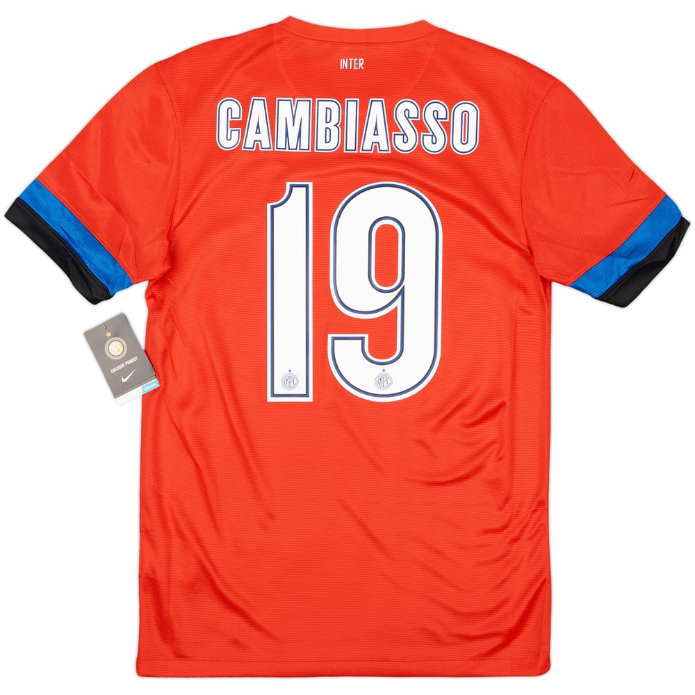 2012-13 Inter Milan Away Shirt Cambiasso #19 (S)