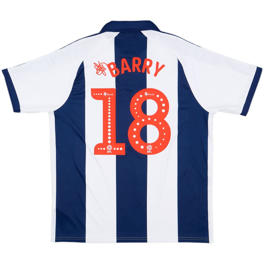 2018-19 West Brom Home Shirt Barry #18 - 9/10 - (XL)