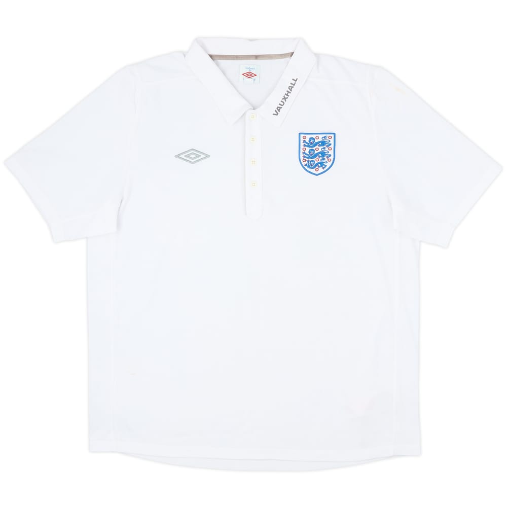2010-11 England Umbro Polo Shirt - 8/10 - (XXL)