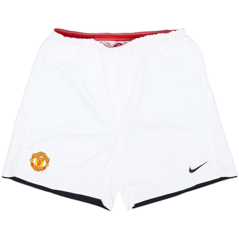 2007-09 Manchester United Home Shorts - 6/10 - (M)