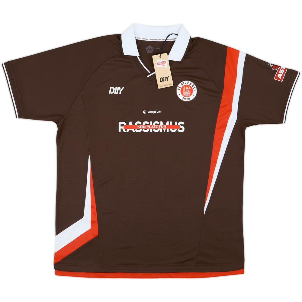 2023-24 St Pauli 'Anti-Racism' Third Shirt (XXL)