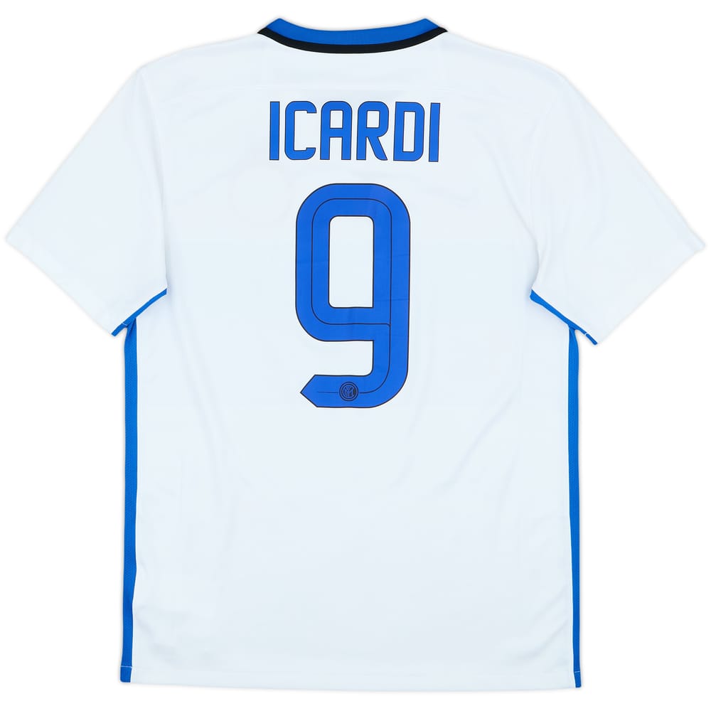 2015-16 Inter Milan Away Shirt Icardi #9 - 7/10 - (M)