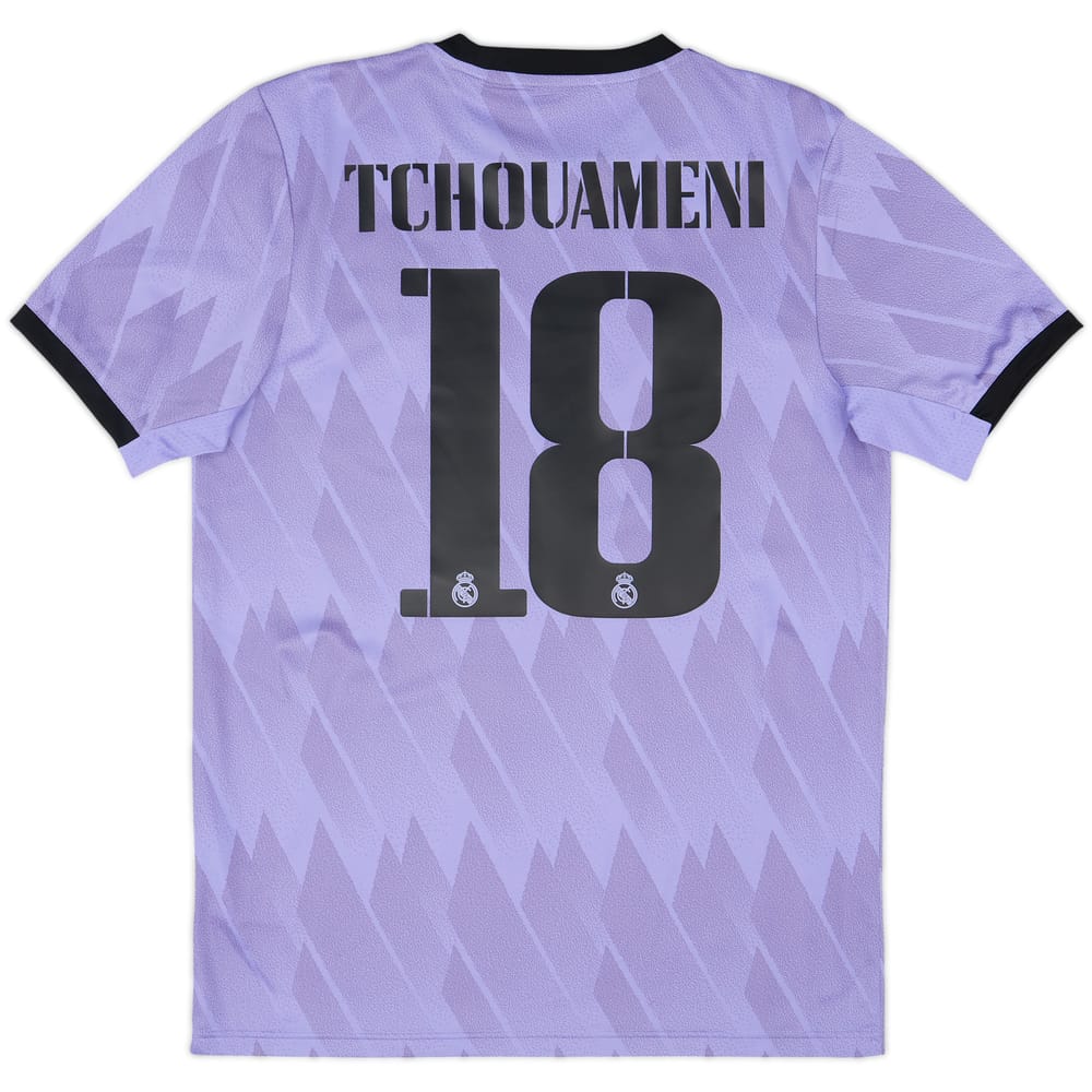 2022-23 Real Madrid Away Shirt Tchouameni #18 - 10/10 - (M)