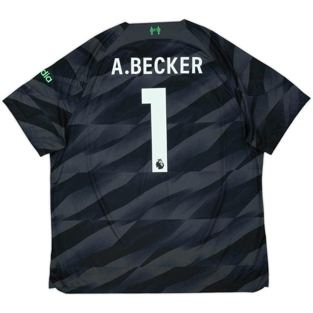 2023-24 Liverpool GK Shirt A.Becker #1 - 9/10 - (XXL)