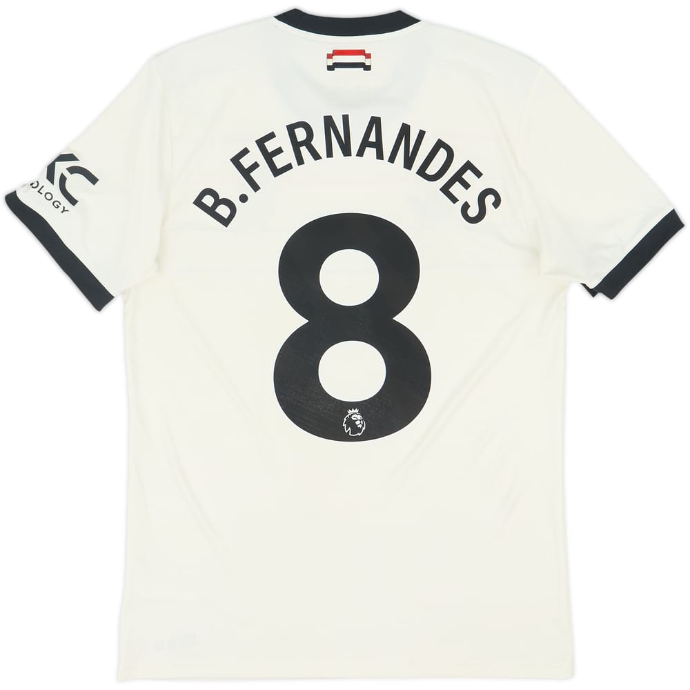 2024-25 Manchester United Third Shirt B.Fernandes #8 - 8/10 - (M)