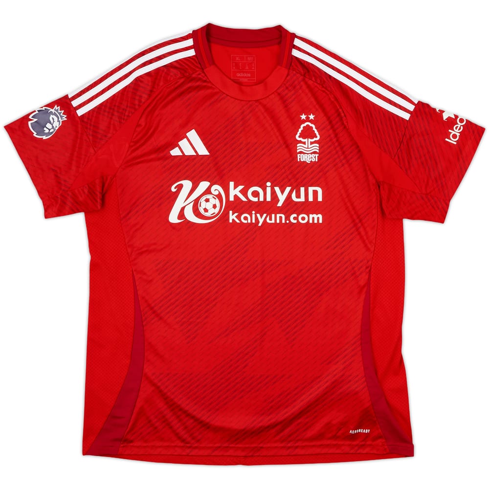 2024-25 Nottingham Forest Home Shirt - 10/10 - (XL)