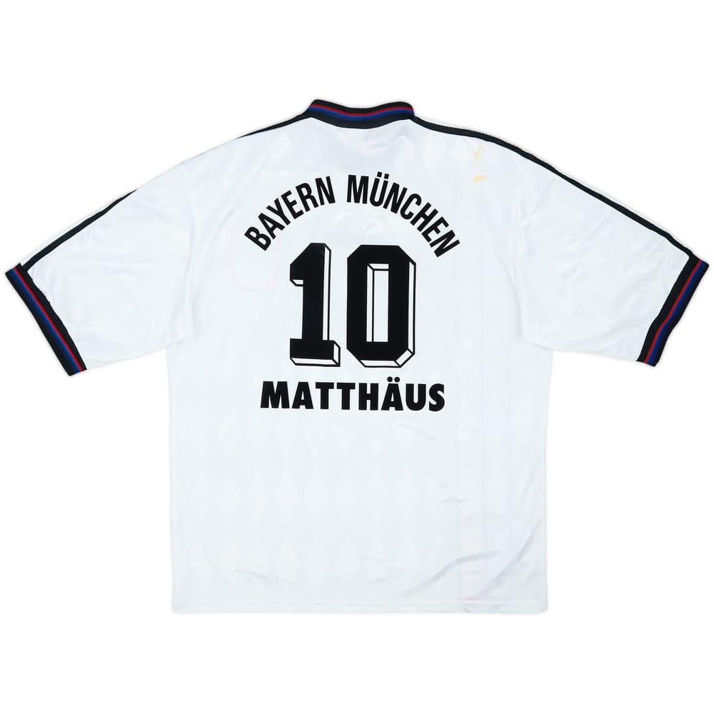 1996-98 Bayern Munich Away Shirt Matthaus #10 - 8/10 - (L)