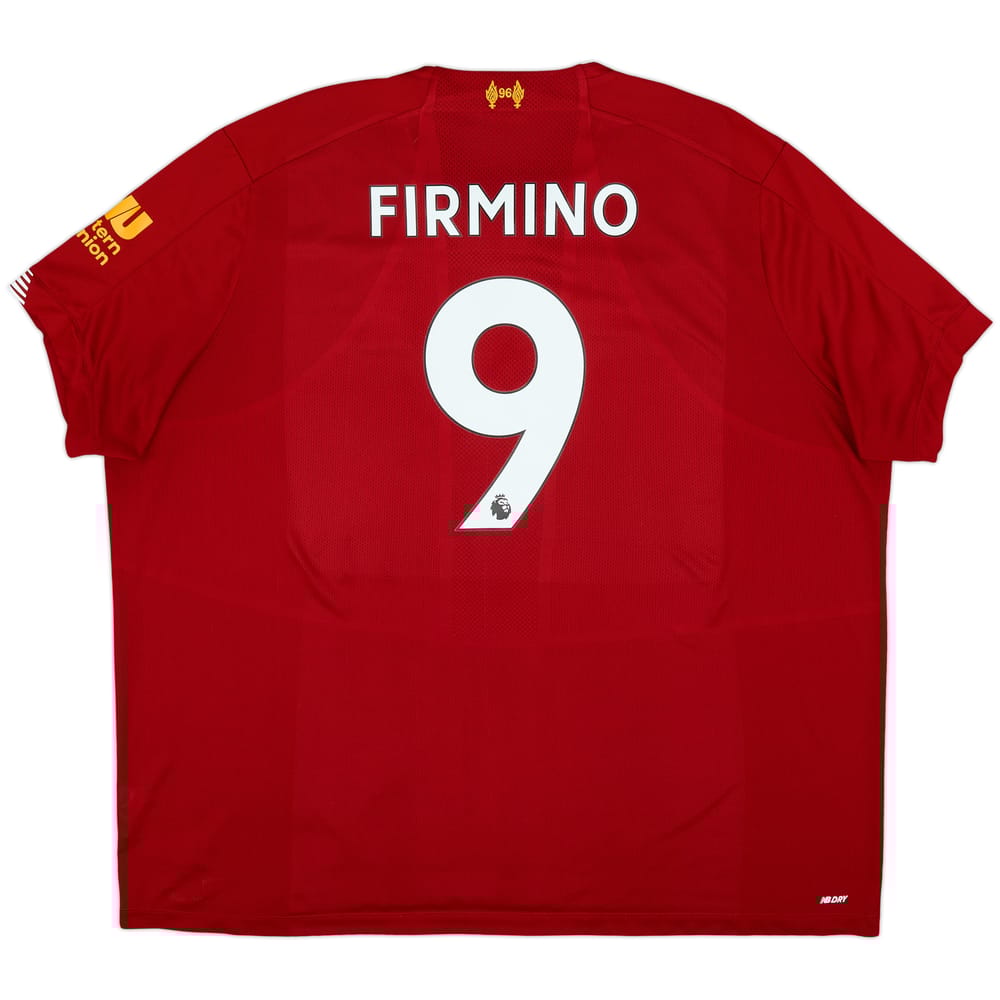 2019-20 Liverpool Home Shirt Firmino #9 - 7/10 - (3XL)