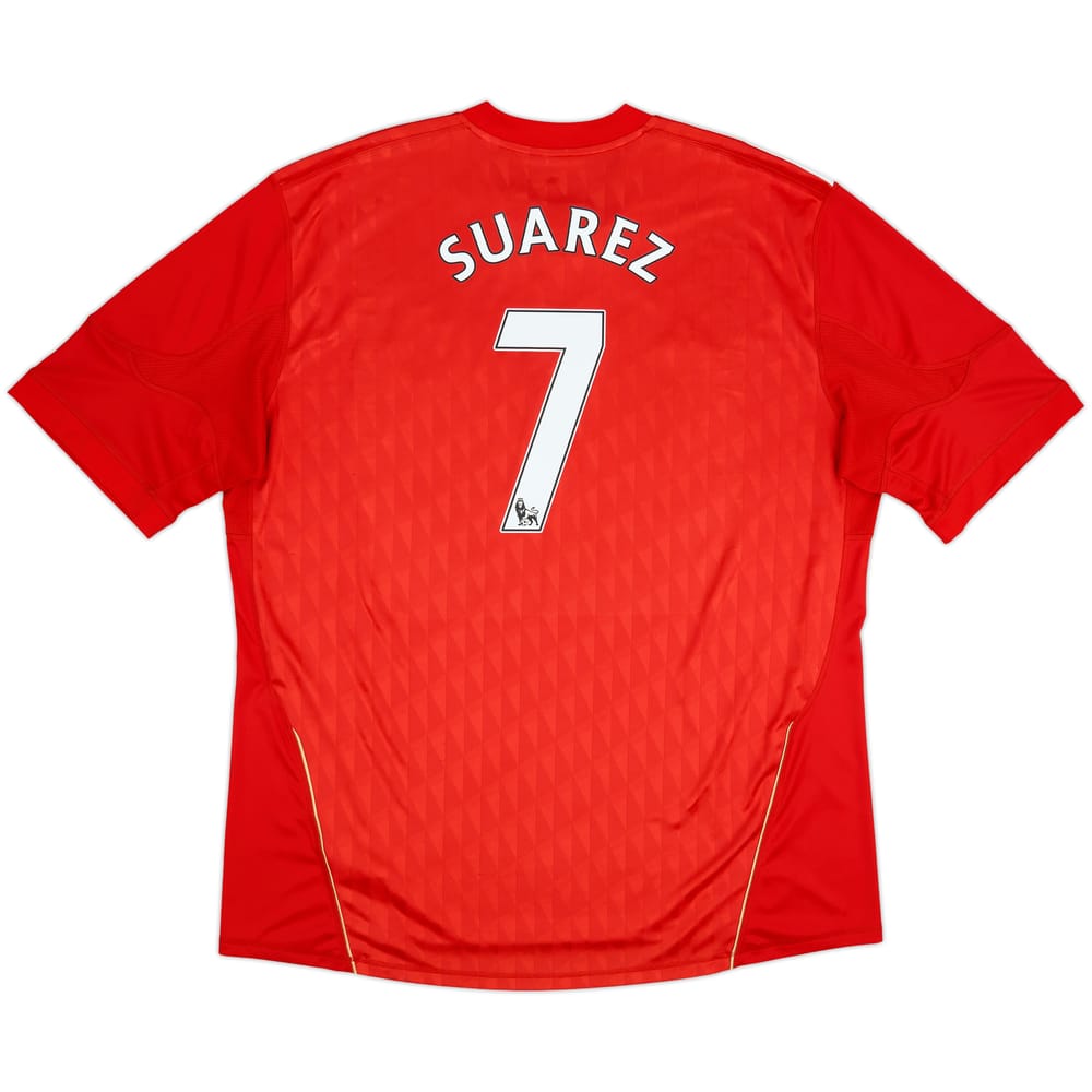 2010-12 Liverpool Home Shirt Suarez #7 - 5/10 - (3XL)