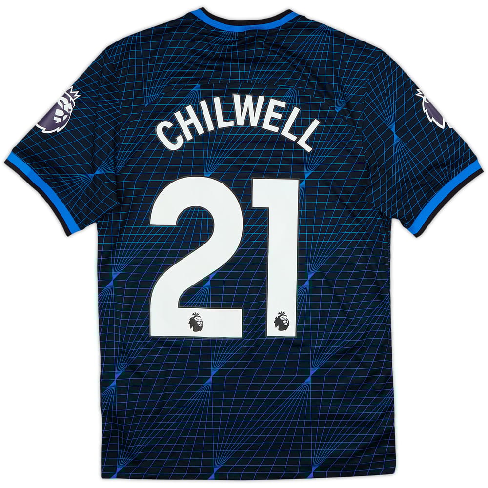 2023-24 Chelsea Away Shirt Chilwell #21 - 8/10 - (S)