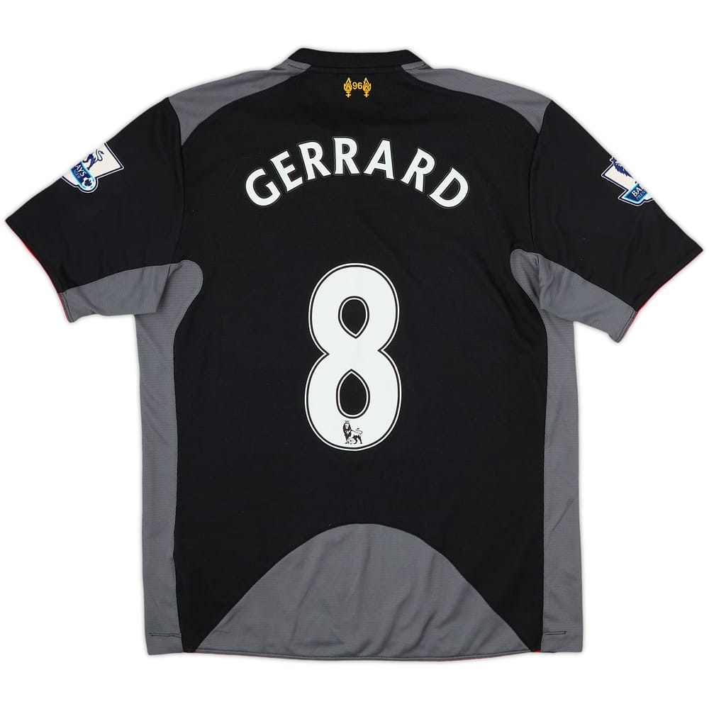 2012-13 Liverpool Away Shirt Gerrard #8 - 8/10 - (L)