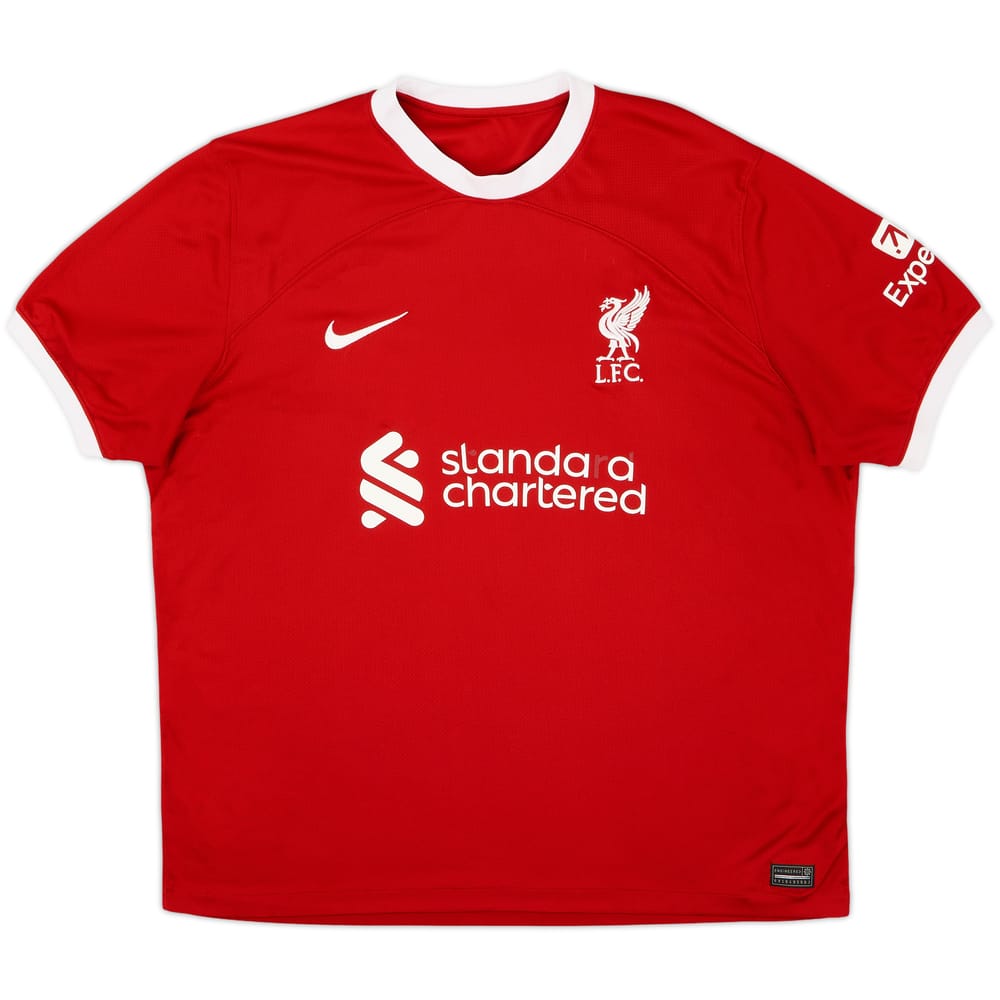 2023-24 Liverpool Home Shirt - 4/10 - (XL)