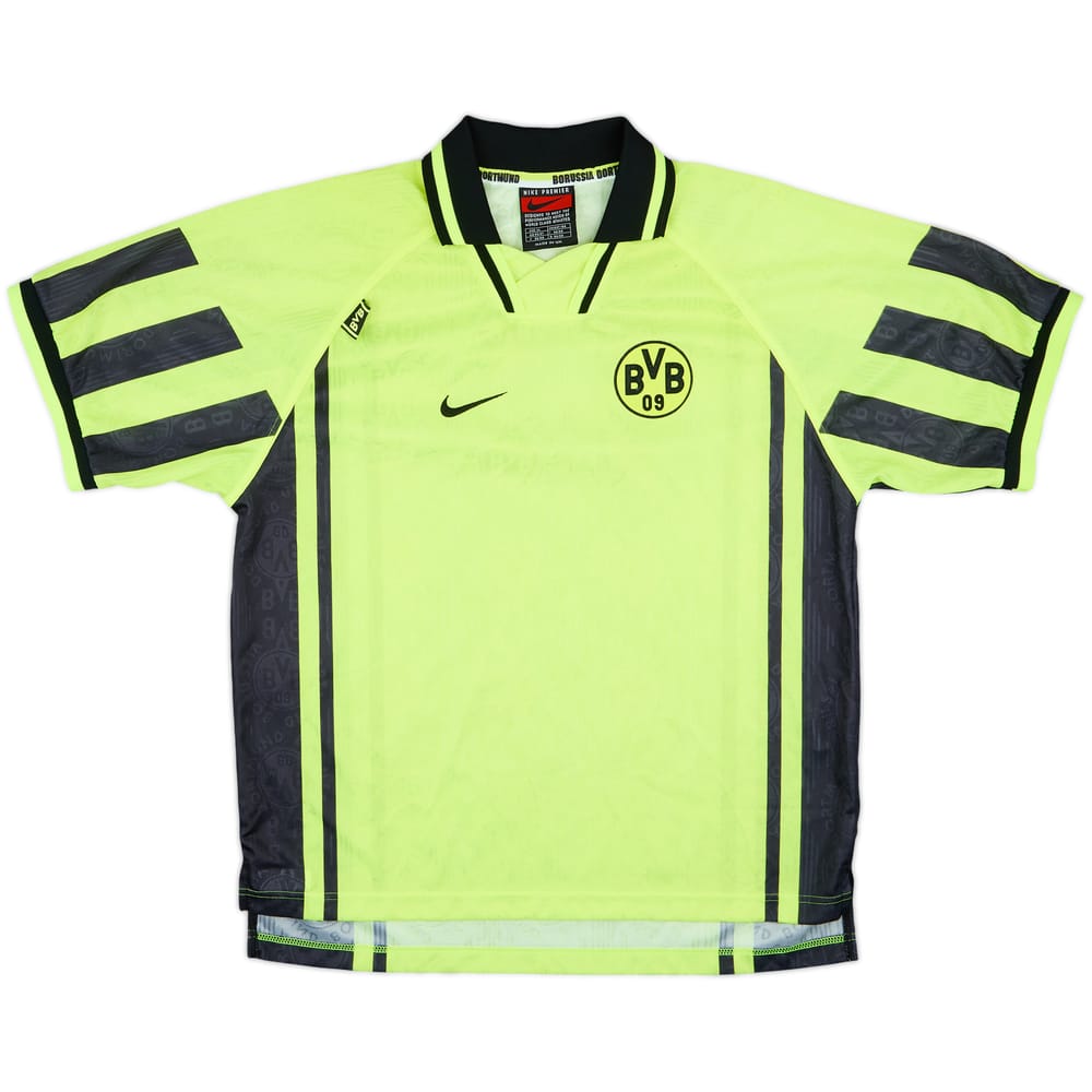 1996-97 Borussia Dortmund Player Issue Home Shirt - 8/10 - (XL)