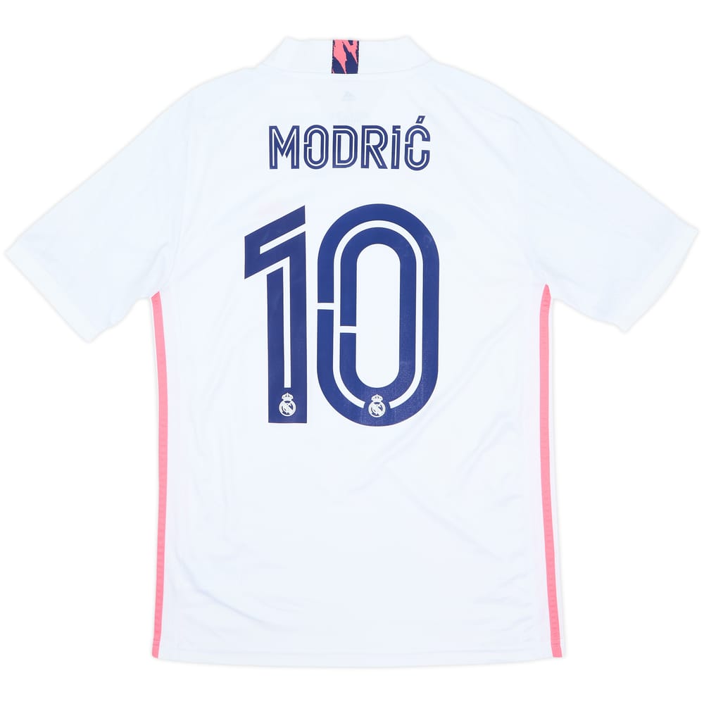2020-21 Real Madrid Home Shirt Modric #10 - 8/10 - (S)