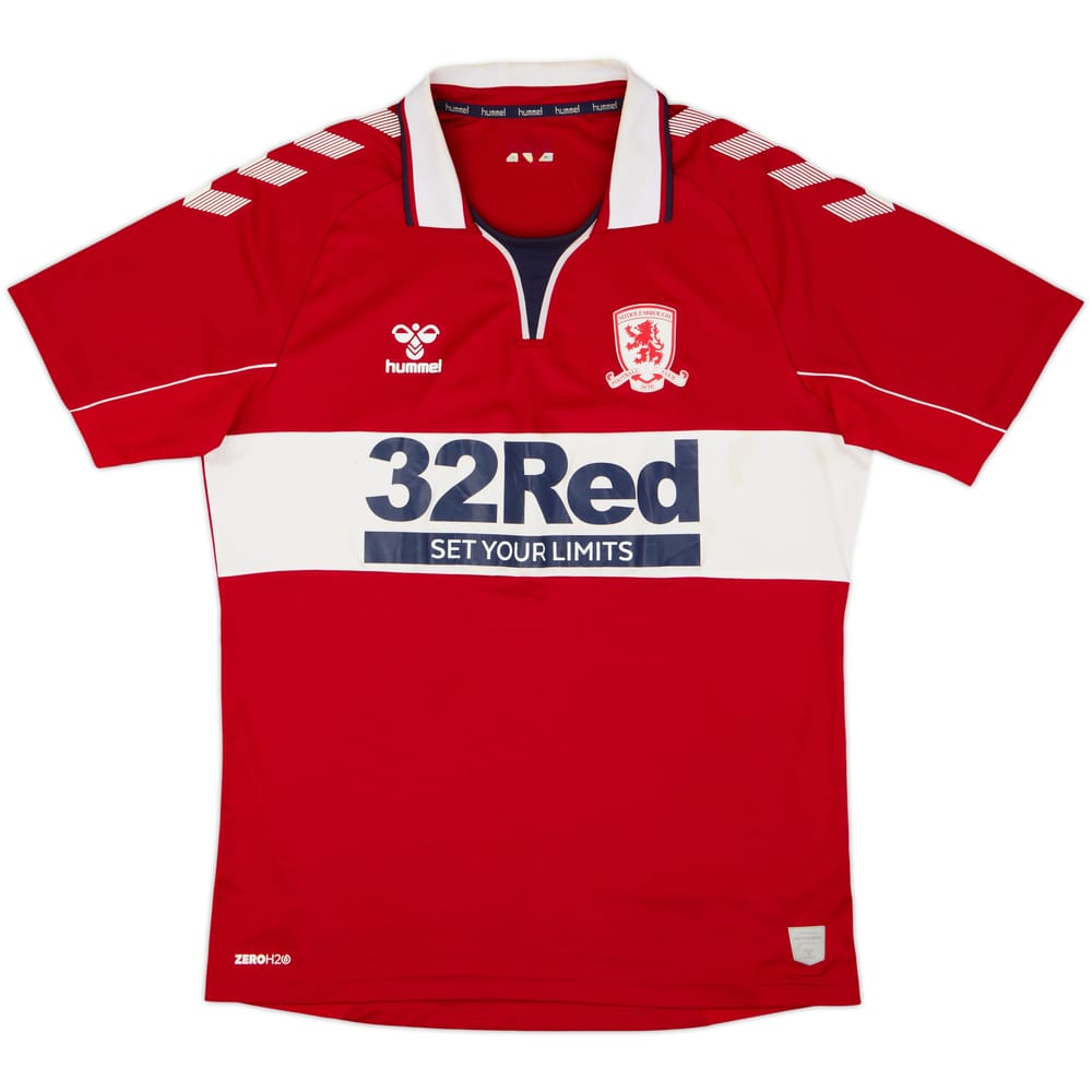 2020-21 Middlesbrough Home Shirt - 5/10 - (L)