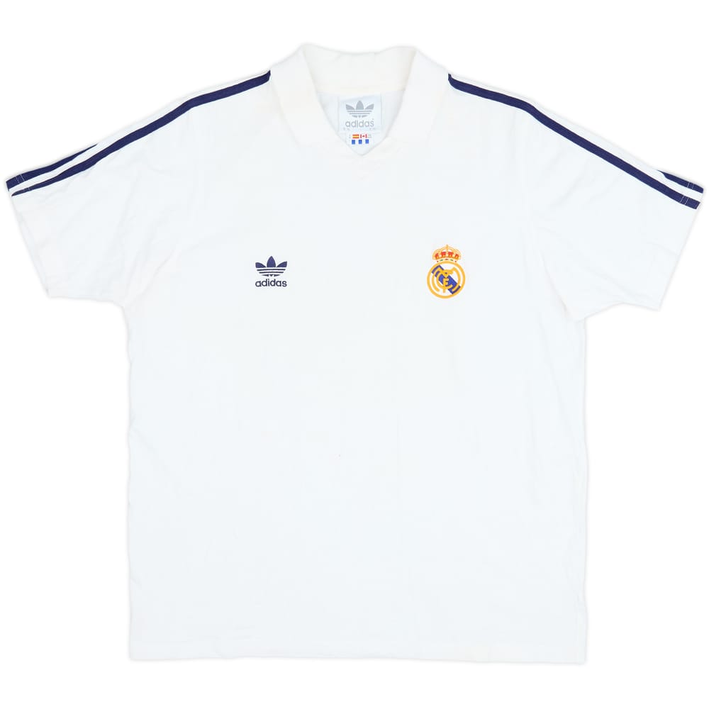 2004-05 Real Madrid adidas Polo Shirt - 8/10 - (XL)