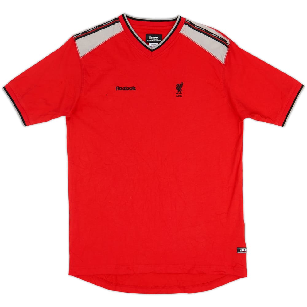 2005-06 Liverpool Reebok Cotton Tee - 6/10 - (M)
