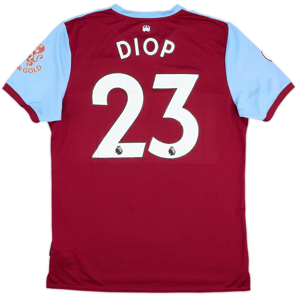2019-20 West Ham Match Issue Home Shirt Diop #23