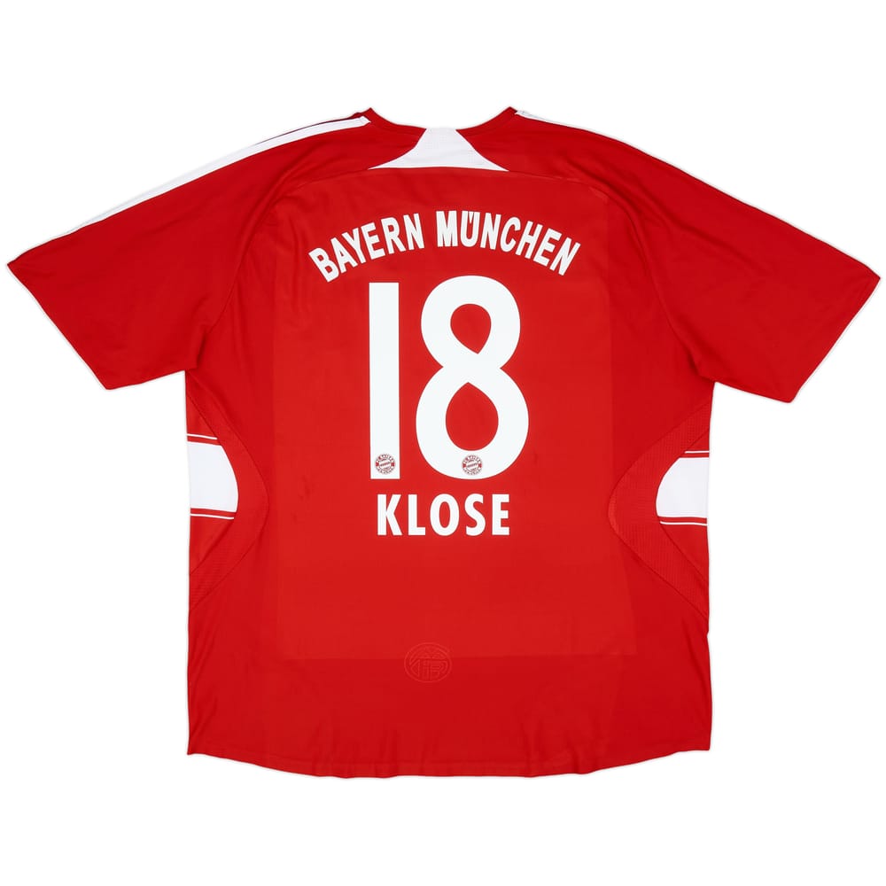 2007-08 Bayern Munich Home Shirt Klose #18 - 5/10 - (XXL)