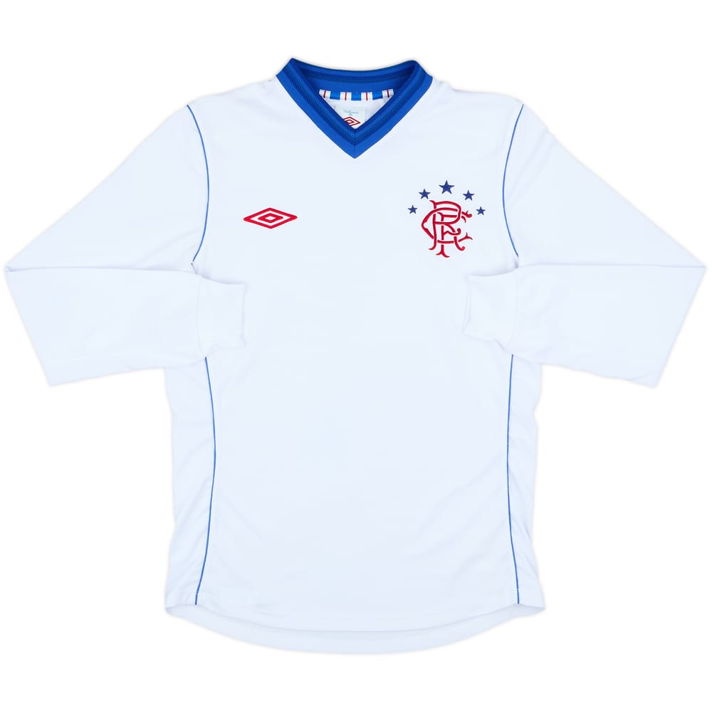2012-13 Rangers Away L/S Shirt - 10/10 - (S)