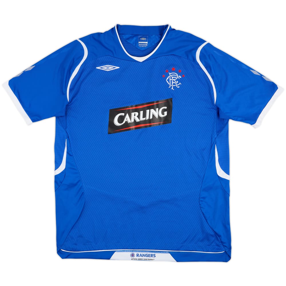 2008-09 Rangers Home Shirt #11 - 8/10 - (XL)