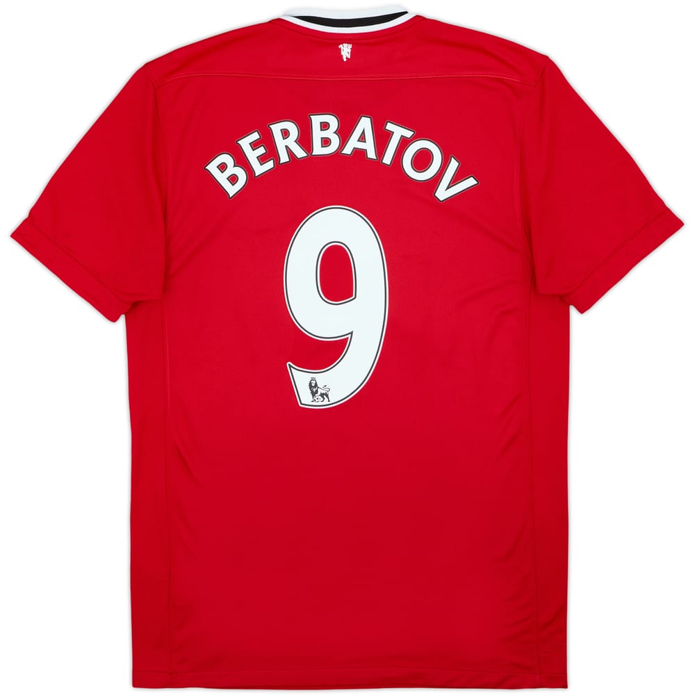 2011-12 Manchester United Home Shirt Berbatov #9 - 5/10 - (M)