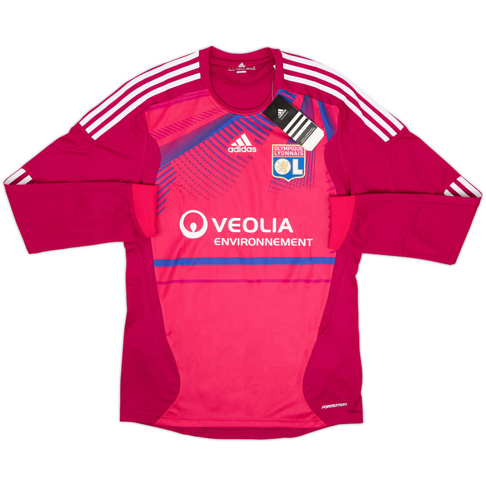 2011-12 Lyon Authentic Third L/S Shirt (M)